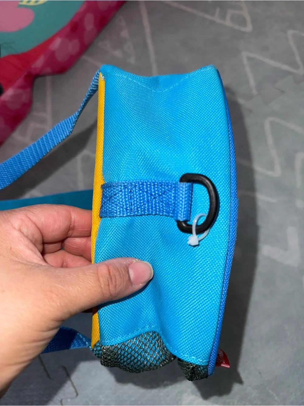 Kids Blue Cookie Monster Backpack - Unbranded